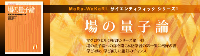 MaRu-WaKaRiサイエンティフィック シリーズ1 場の量子論